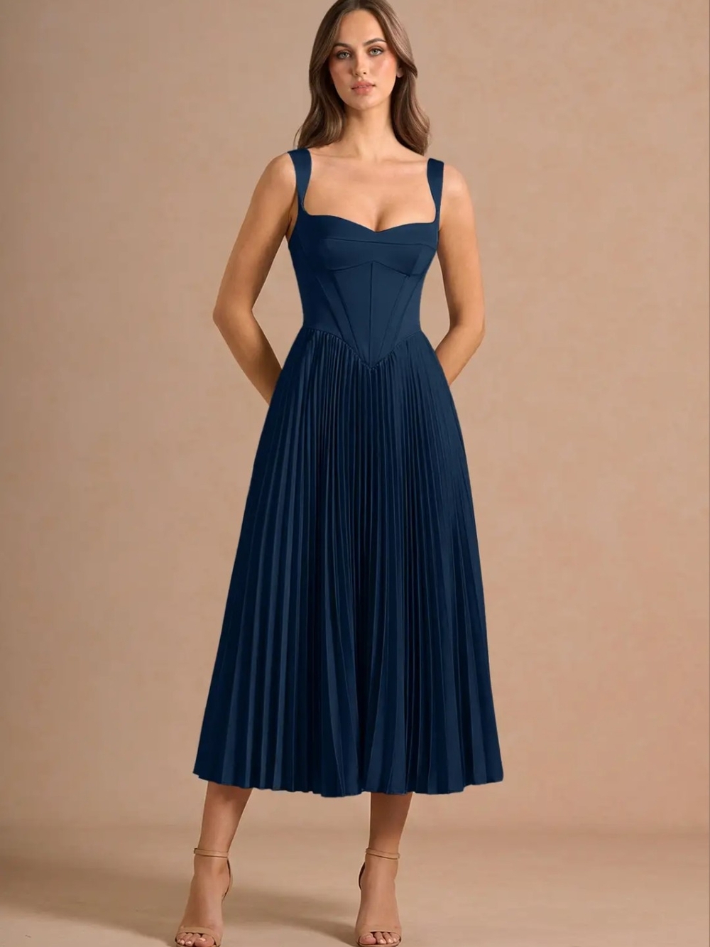 Azazie Women's Navy Blue Dress